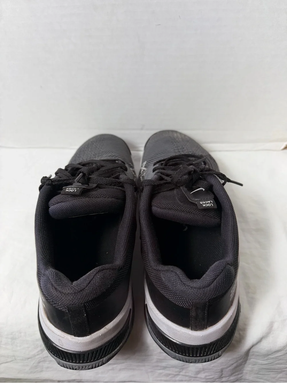 Nike Metcon 8 Men's Training Shoes Black Dark Smoke Grey White size 10.5